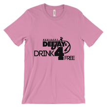 Load image into Gallery viewer, MXM DeeJay's Drink 4 Free Unisex short sleeve t-shirt