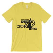 Load image into Gallery viewer, MXM DeeJay's Drink 4 Free Unisex short sleeve t-shirt
