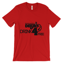 Load image into Gallery viewer, MXM DeeJay's Drink 4 Free Unisex short sleeve t-shirt