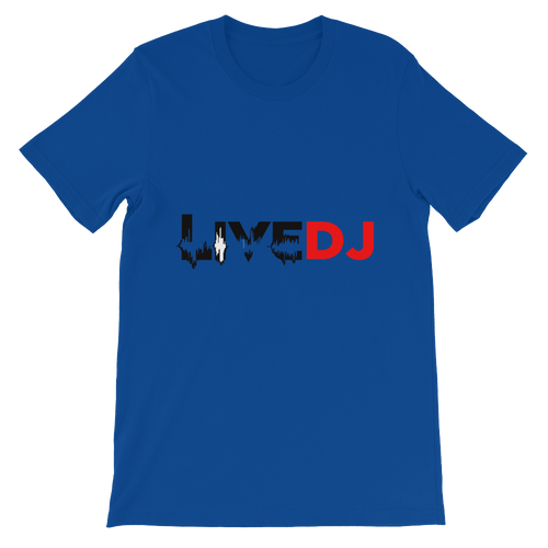 MXM GEAR} LIVE DJ Unisex short sleeve t-shirt