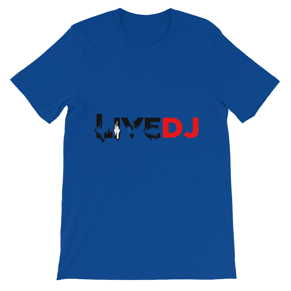 MXM GEAR} LIVE DJ Unisex short sleeve t-shirt