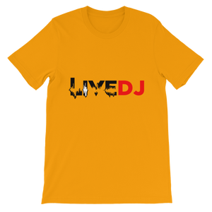 MXM GEAR} LIVE DJ Unisex short sleeve t-shirt