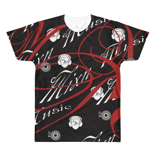 All-Over MIxn Music Printed T-Shirt