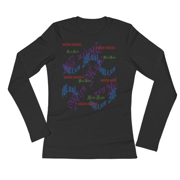 Mixn Music Ladies' Long Sleeve T-Shirt