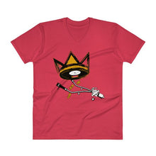 Load image into Gallery viewer, Vinyl King MxM V-Neck T-Shirt