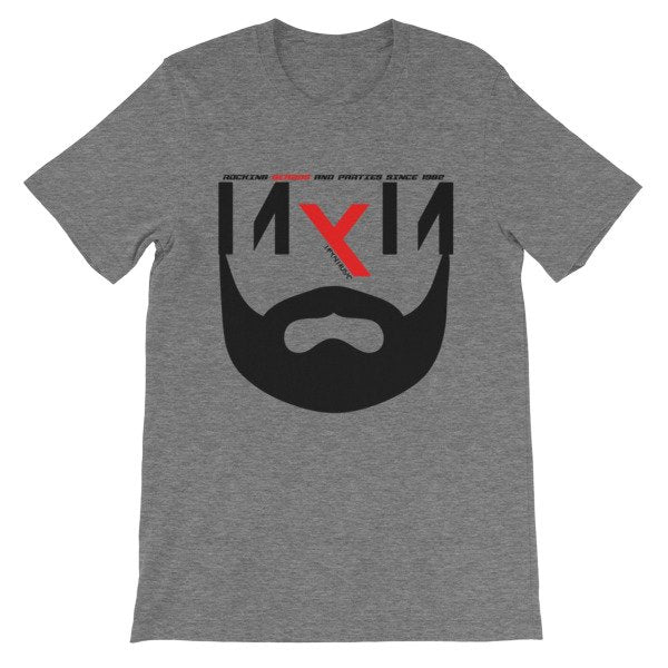 MXM GEAR} Beards and Parties Unisex short sleeve t-shirt