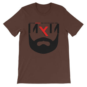 MXM GEAR} Beards and Parties Unisex short sleeve t-shirt