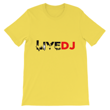 Load image into Gallery viewer, MXM GEAR} LIVE DJ Unisex short sleeve t-shirt