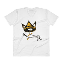 Load image into Gallery viewer, Vinyl King MxM V-Neck T-Shirt