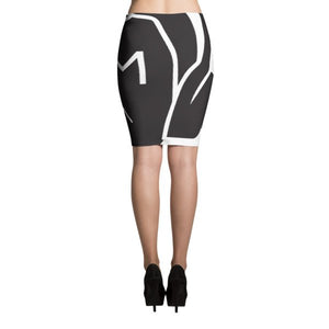 MXM GEAR Logo Pencil Skirt