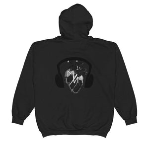 Heart of a DJ  Zip Hoodie