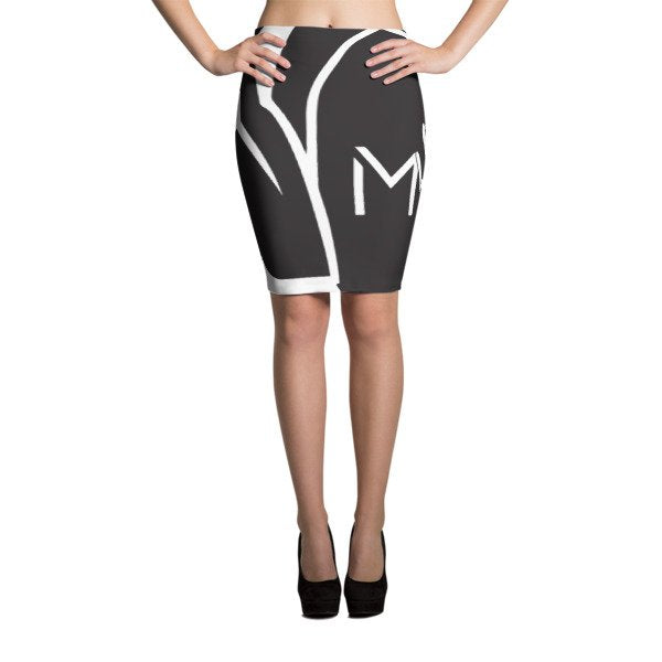 MXM GEAR Logo Pencil Skirt