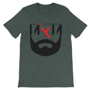 MXM GEAR} Beards and Parties Unisex short sleeve t-shirt