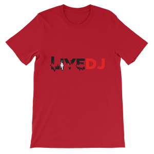 MXM GEAR} LIVE DJ Unisex short sleeve t-shirt