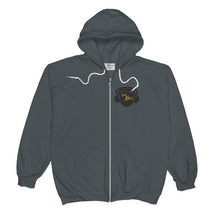 Load image into Gallery viewer, Heart of a DJ  Zip Hoodie