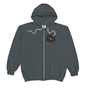 Heart of a DJ  Zip Hoodie