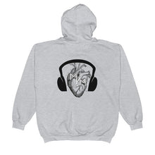 Load image into Gallery viewer, Heart of a DJ  Zip Hoodie