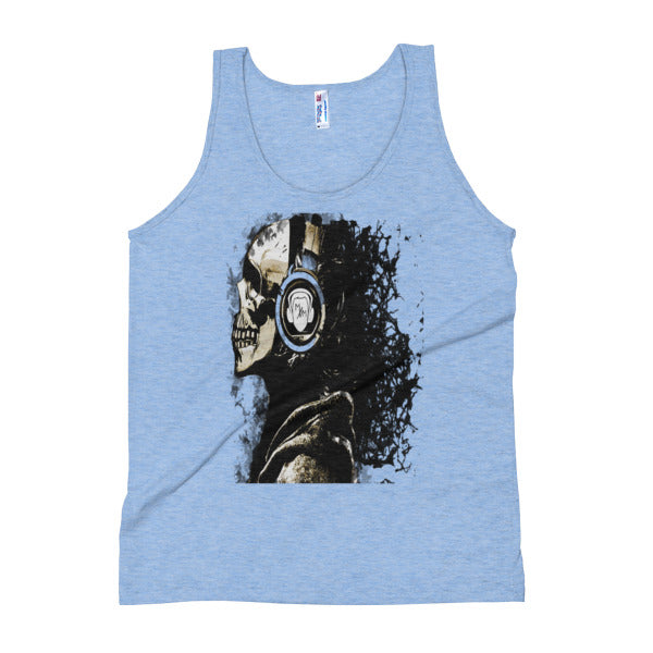 Death & Music Unisex Tank Top