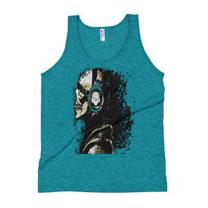 Death & Music Unisex Tank Top